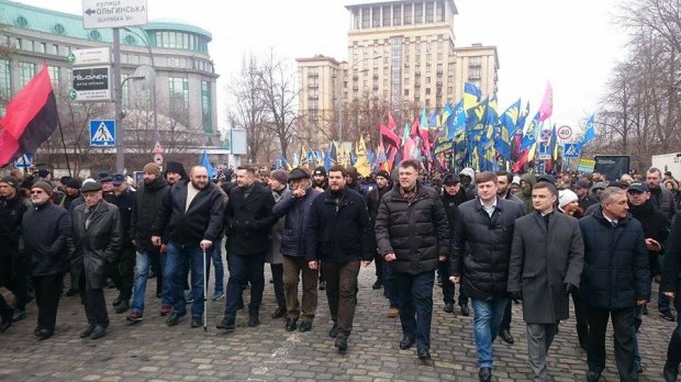 До Маршу гідності приєднались нардепи, заступник Авакова і Шкіряк