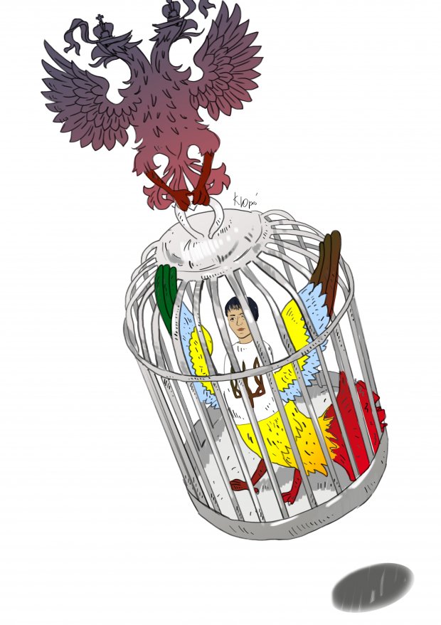 Карикатура тижня: Пташка в клітці