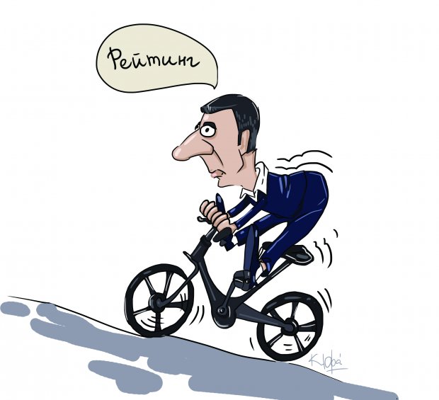 Карикатура тижня: велорейтинг Кличка