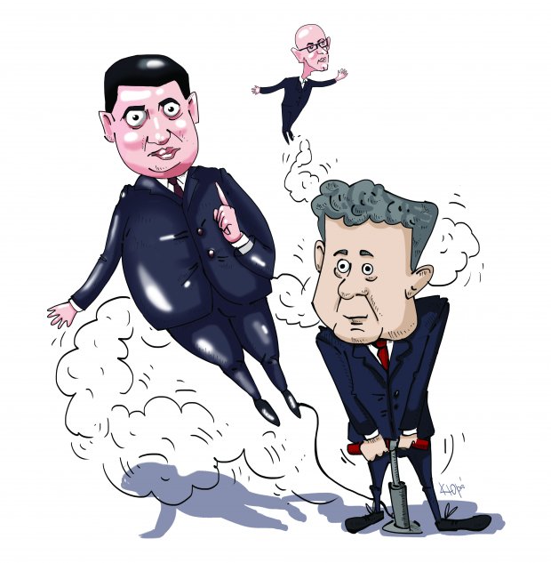 Карикатура тижня: які стосунки будуть між Порошенком і новим урядом
