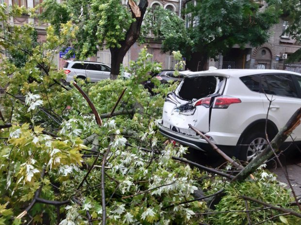Київ накрив потужний ураган: загинула людина – фото, відео