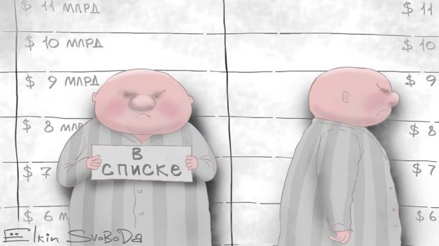 Мої 210 спартанців: серія дотепних карикатур на Путіна і кремлівський список