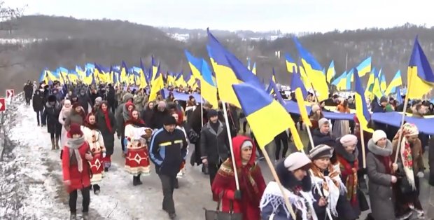 Не лише обведена єдиним кордоном, а насправді Єдина: як святкували 100 років Соборної України