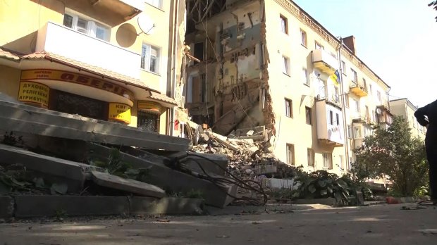 Обвал будинку в Дрогобичі: коротко про головне, що трапилось