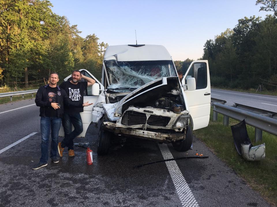 Лидер ТНМК Фагот попал в ДТП в Кировоградской области