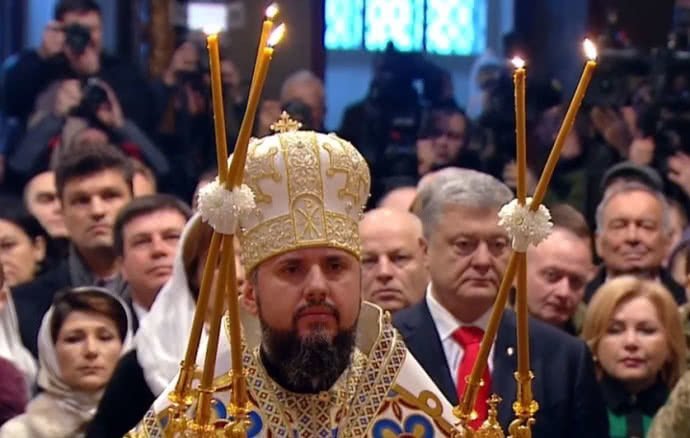Митрополит Епифаний возведен на престол