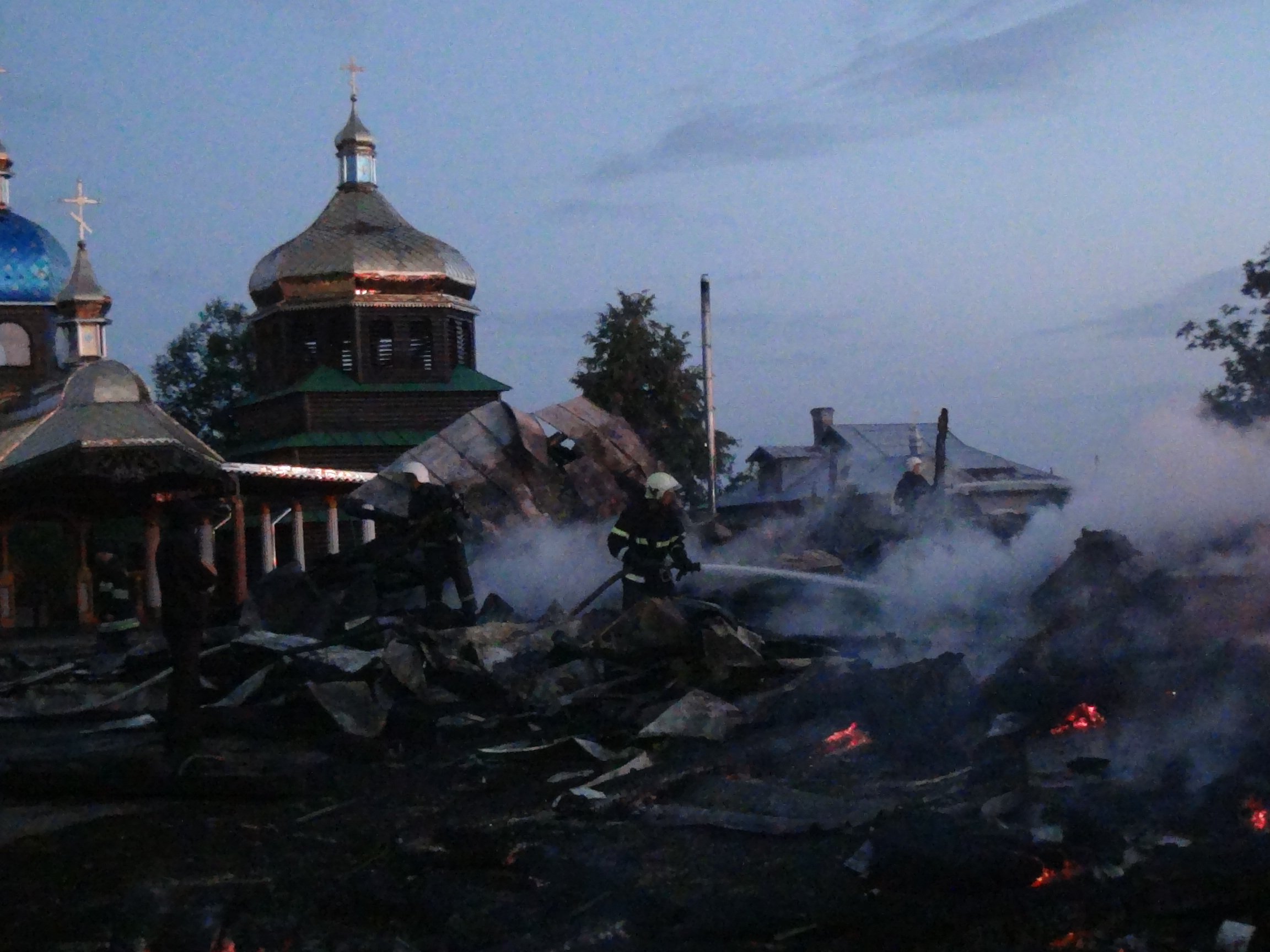 Пожар в церкви Ивано-Франковской области ликвидирован, - ГосЧС