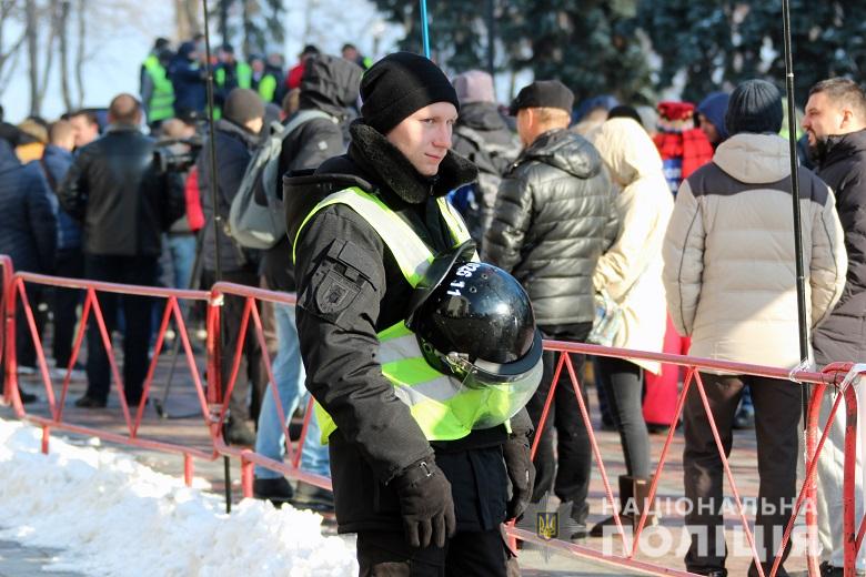 Протест евробляхеров в Киеве: В полицию доставили трех человек
