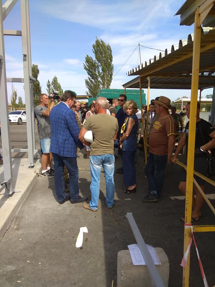 Реконструкция КПВВ Марьинка обошлась в 10 млн гривен, - Лысенко