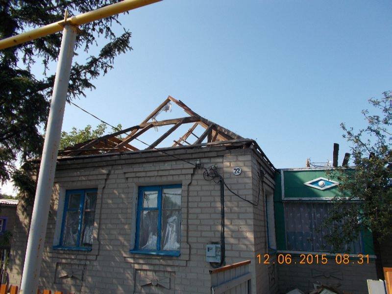 СЦКК опубликовал фото последствий обстрела боевиками Авдеевки