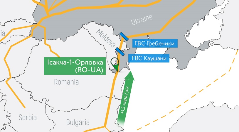 Украина с 2020 года увеличит импорт газа из Румынии
