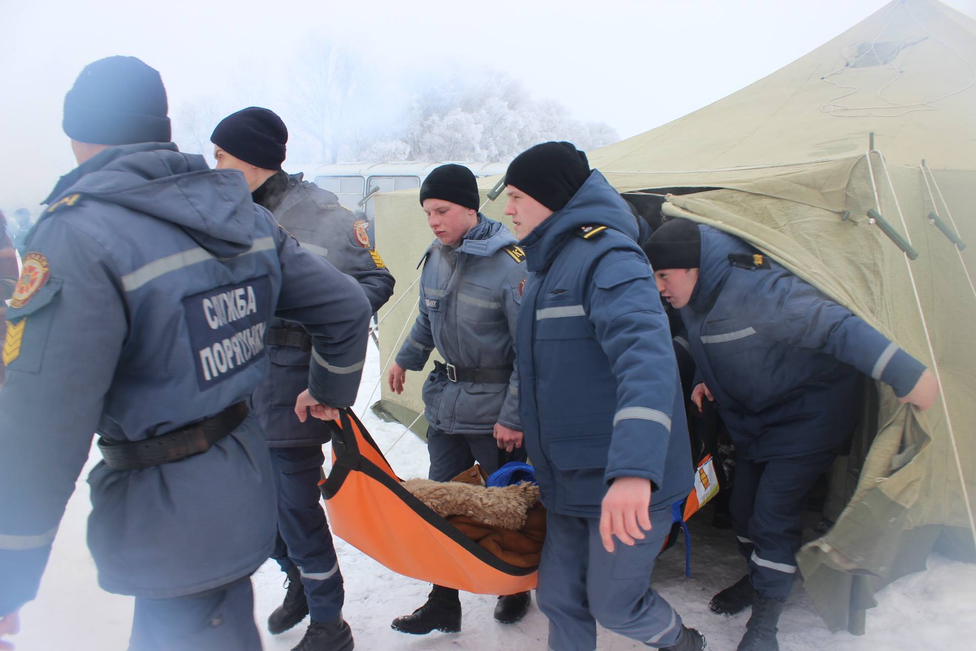 В Черкассах пожилую женщину госпитализировали во время крещенского купания