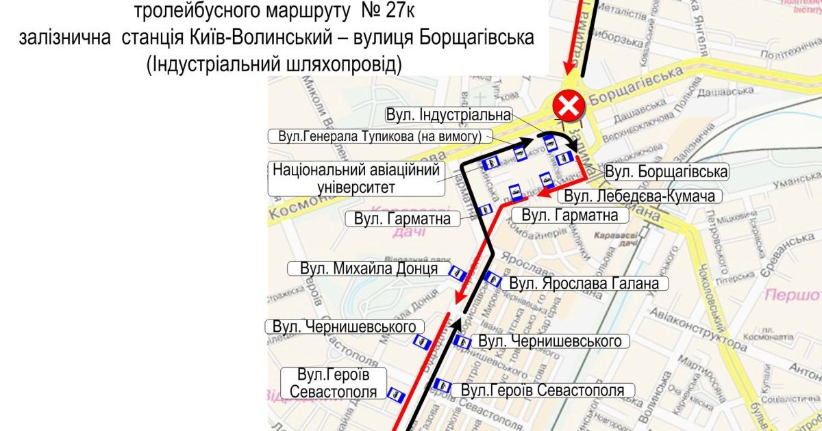 В Киеве перекроют Шулявский путепровод. Работа общественного транспорта и схемы объезда в Инфографике