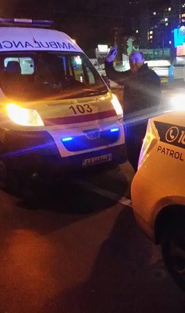В Киеве в троллейбусе произошла массовая драка