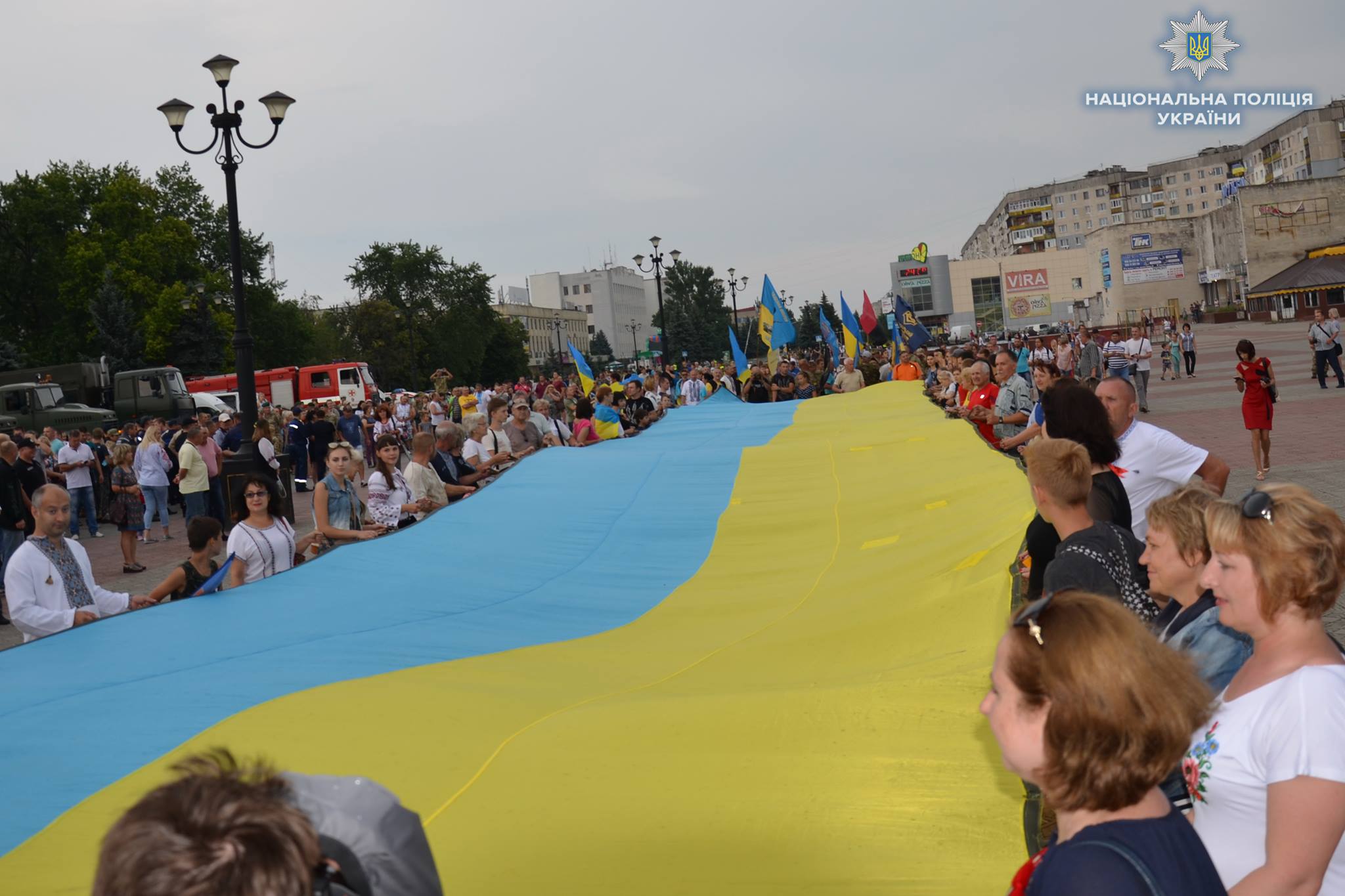 В Лисичанске отметили четвертую годовщину освобождения от боевиков (фото, видео)