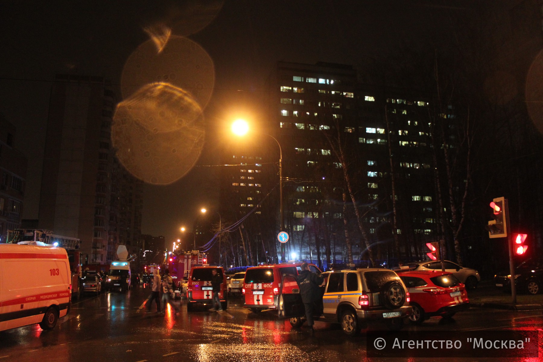 В Москве горело общежитие медуниверситета, госпитализированы более 40 человек