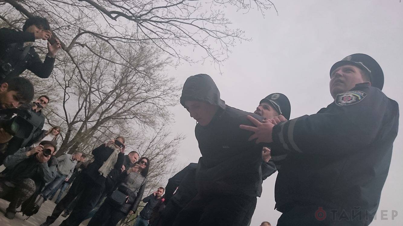 В Одессе произошли столкновения во время мероприятий в честь освобождения города от нацистов
