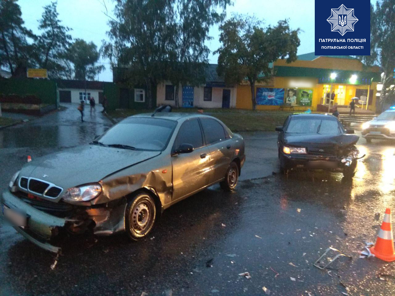 В Полтавской области за прошедшие сутки произошло 16 ДТП