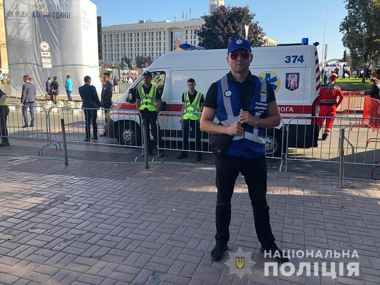 В столице за безопасностью во время массовых мероприятий в День независимости следит 3 тыс. правоохранителей