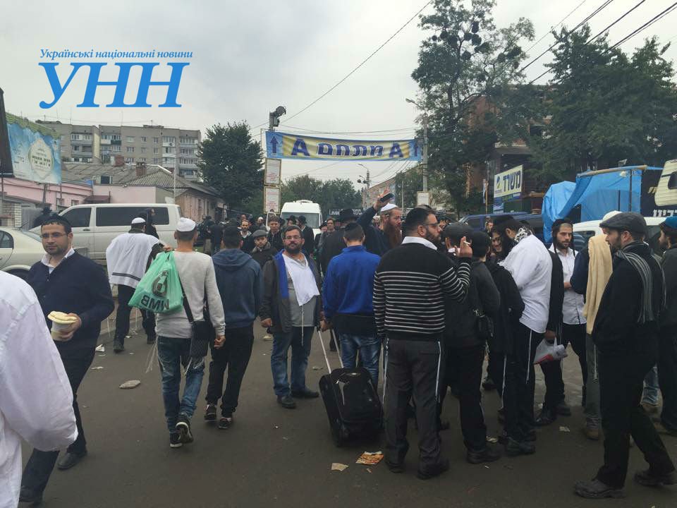 В Умань на празднование Рош Ха-Шана приехали более 25 тыс. хасидов