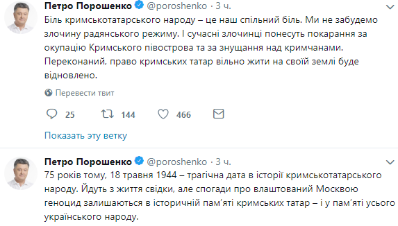Зеленский: Крымские татары снова стали жертвами репрессий