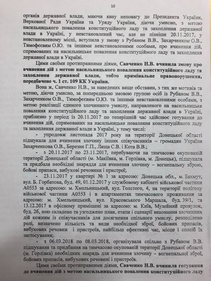 Президента убить дважды: Что написано в представлениях на снятие неприкосновенности и задержание Савченко