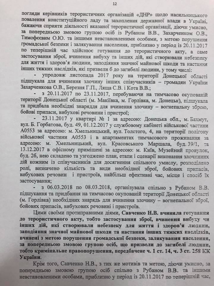 Президента убить дважды: Что написано в представлениях на снятие неприкосновенности и задержание Савченко