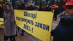 
Новый митинг в Киеве: шахтеры пикетируют Раду с требованием выплатить им зарплаты, фото
