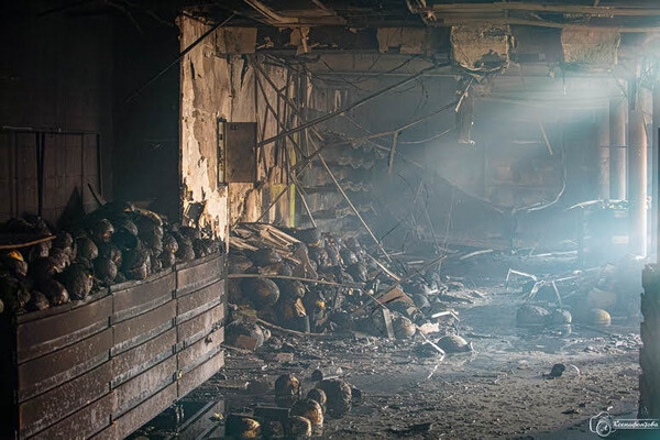 Как сейчас выглядит пострадавший от обстрела и пожара гипермаркет FOZZY (фото)