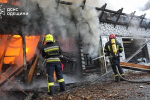В Аркадии в неработающем заведении возник пожар: погиб мужчина